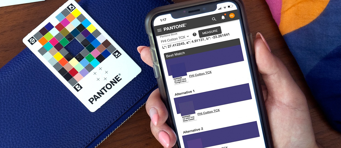 Pantone lance une application pour identifier les couleurs de notre environnement
